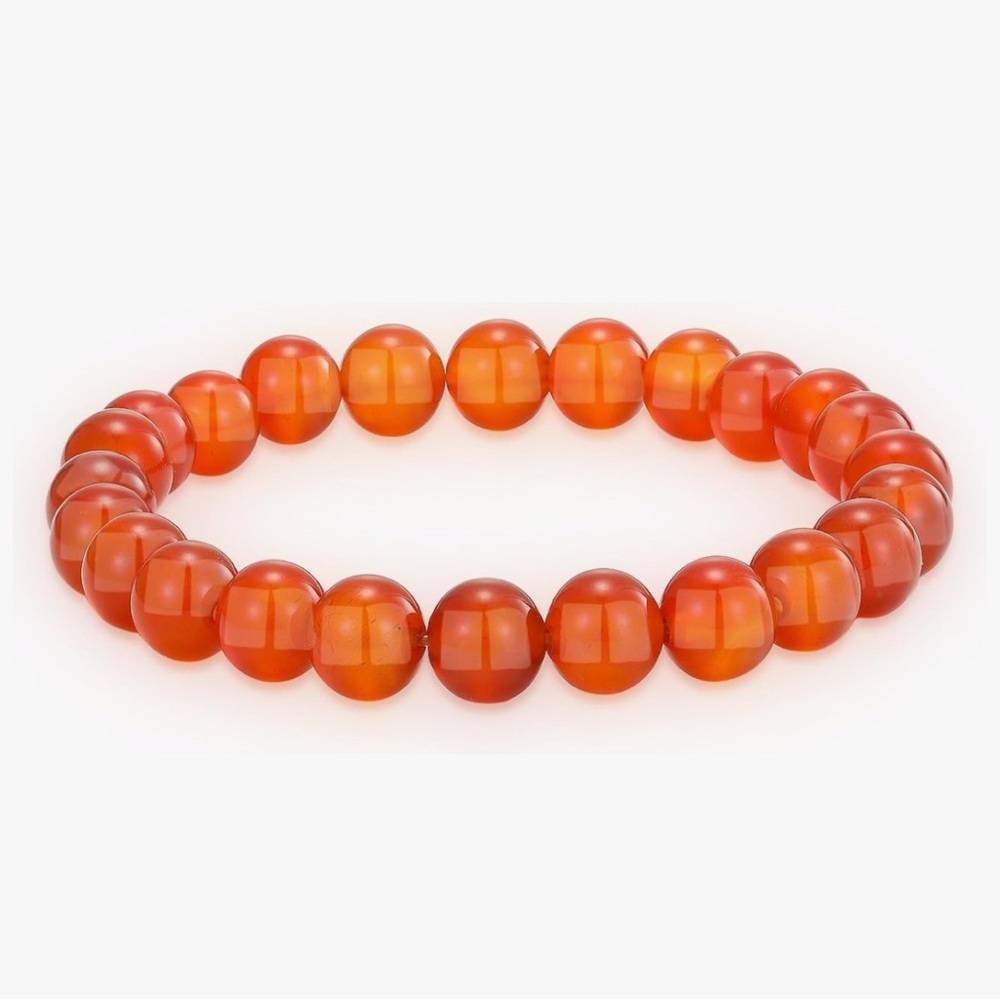 Carnelian Healing Crystal Bracelet 8MM